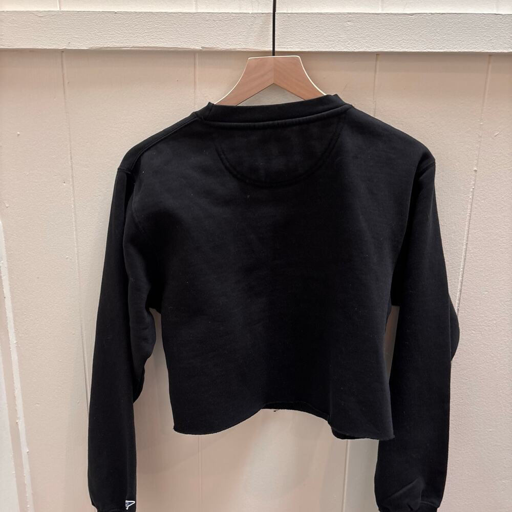 Blue 84 Women's Chicago Coopeer Hippie Font Crew Sweatshirt Size XS - Picture 4 of 6
